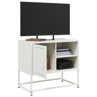 vidaXL Έπιπλο Τηλεόρασης Πράσινο Λαδί 100,5x39x60,5cm από Ατσάλι