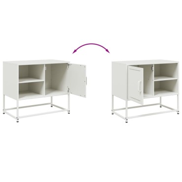 vidaXL Έπιπλο Τηλεόρασης Πράσινο Λαδί 100,5x39x60,5cm από Ατσάλι
