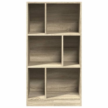 vidaXL Βιβλιοθήκη Sonoma Δρυς 57x28,5x107,5cm από Επεξεργασμένο Ξύλο 1 τεμ.