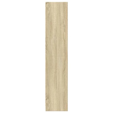 vidaXL Βιβλιοθήκη Sonoma Δρυς 57x28,5x107,5cm από Επεξεργασμένο Ξύλο 1 τεμ.