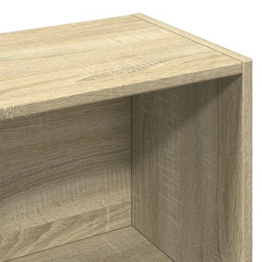 vidaXL Βιβλιοθήκη Sonoma Δρυς 57x28,5x107,5cm από Επεξεργασμένο Ξύλο 1 τεμ.