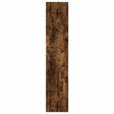 vidaXL Βιβλιοθήκη Καπνιστή Δρυς 57x28,5x107,5cm Επεξεργασμένο Ξύλο 1 τεμ.
