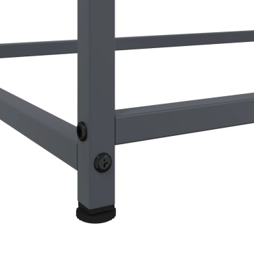 vidaXL Ντουλάπι Ανθρακί 100,5x39x107cm από Ατσάλι 1 τεμ.