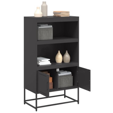 vidaXL Ντουλάπι Ροζ 68,5x38,5x107cm από Ατσάλι 1 τεμ.