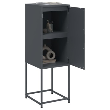 vidaXL Ντουλάπι Ανθρακί 36x39x107cm από Ατσάλι 1 τεμ.