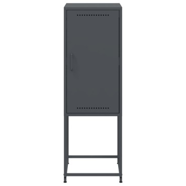 vidaXL Ντουλάπι Ανθρακί 36x39x107cm από Ατσάλι 1 τεμ.