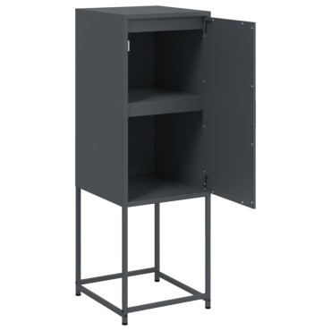 vidaXL Ντουλάπι Ανθρακί 36x39x107cm από Ατσάλι 1 τεμ.