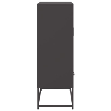 vidaXL Ντουλάπι Μαύρο 68x39x111,5cm από Χάλυβα 1 τεμ.