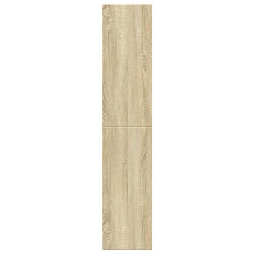 vidaXL Βιβλιοθήκη Sonoma Δρυς 57x28,5x141cm από Επεξεργασμένο Ξύλο 1 τεμ.