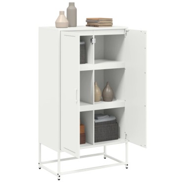 vidaXL Ραφιέρα Ροζ 68,5x38,5x123,5cm από Ατσάλι 1 τεμ.
