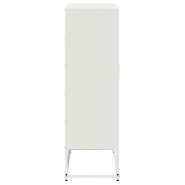 vidaXL Ραφιέρα Ροζ 68,5x38,5x123,5cm από Ατσάλι 1 τεμ.