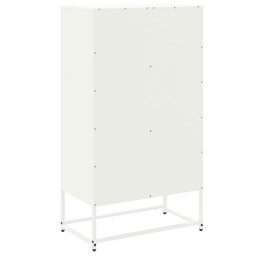 vidaXL Ραφιέρα Ροζ 68,5x38,5x123,5cm από Ατσάλι 1 τεμ.