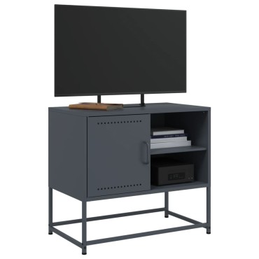 vidaXL Έπιπλο Τηλεόρασης Ροζ 100,5x39x60,5cm από Ατσάλι