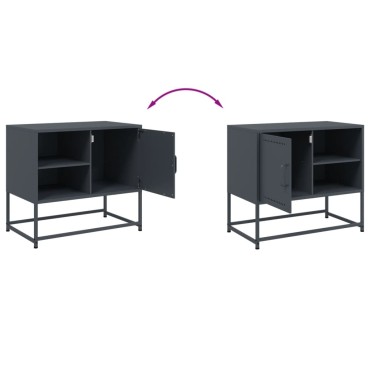 vidaXL Έπιπλο Τηλεόρασης Ροζ 100,5x39x60,5cm από Ατσάλι