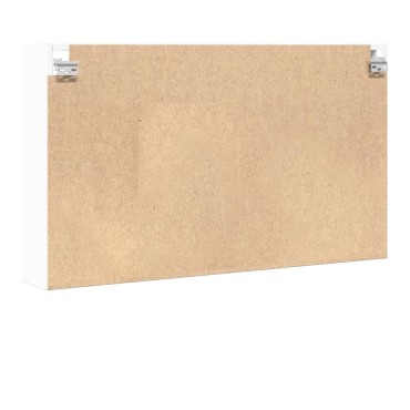 vidaXL Ραφιέρα Λευκή 100x15x58cm από Επεξεργασμένο Ξύλο 1 τεμ.