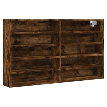 vidaXL Βιτρίνα Καπνιστή Δρυς 100x15x58cm από Επεξεργασμένο Ξύλο