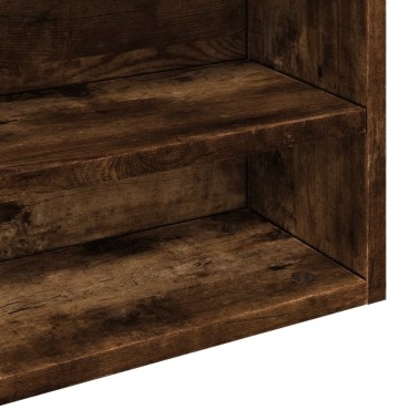 vidaXL Βιτρίνα Καπνιστή Δρυς 100x15x58cm από Επεξεργασμένο Ξύλο