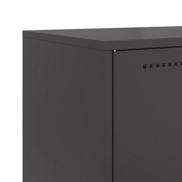 vidaXL Έπιπλο Τηλεόρασης Πράσινο Λαδί 100,5x39x60,5cm από Ατσάλι