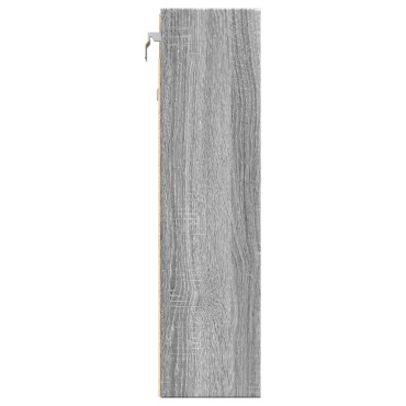 vidaXL Βιτρίνα Γκρι Sonoma 100x15x58cm από Επεξεργασμένο Ξύλο