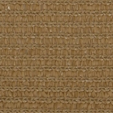 vidaXL Πανί Σκίασης Taupe 6 x 7 μ. από HDPE 160 γρ/μ²