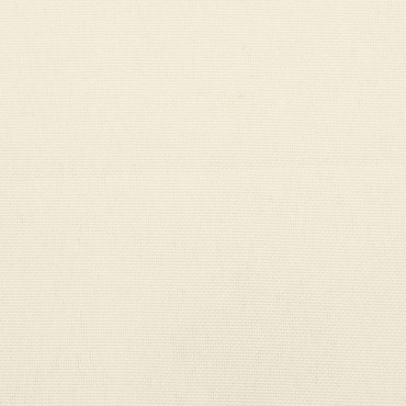 vidaXL Μαξιλάρι Παλέτας Κρεμ 50x40x12cm Υφασμάτινο