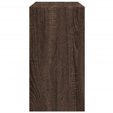 vidaXL Ντουλάπι Νιπτήρα Καφέ δρυς 63x29x55cm Επεξεργασμένο Ξύλο 1 τεμ.
