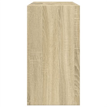 vidaXL Ντουλάπι Νιπτήρα Sonoma Δρυς 63x29x55cm Επεξεργασμένο Ξύλο 1 τεμ.