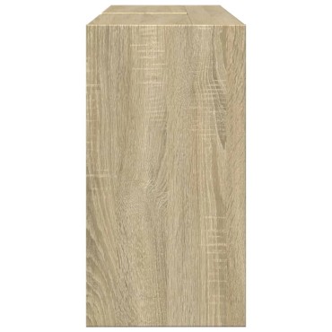 vidaXL Ντουλάπι Νιπτήρα Sonoma Δρυς 90x29x55cm από Επεξεργασμένο Ξύλο 1 τεμ.