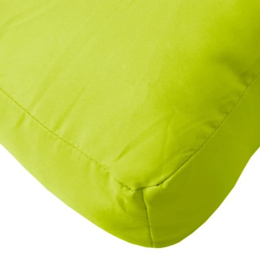 vidaXL Μαξιλάρι Παλέτας Αν. Πράσινο 70x40x12cm Υφασμάτινο