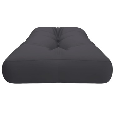 vidaXL Μαξιλάρι Παλέτας Ανθρακί 120x40x12cm Υφασμάτινο