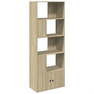 vidaXL Βιβλιοθήκη Sonoma Δρυς 70x36x189cm από Επεξεργασμένο Ξύλο 1 τεμ.