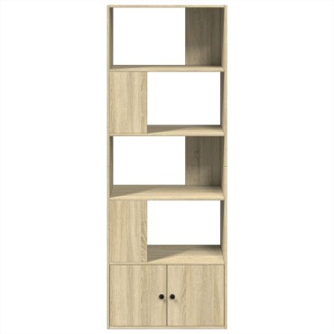 vidaXL Βιβλιοθήκη Sonoma Δρυς 70x36x189cm από Επεξεργασμένο Ξύλο 1 τεμ.