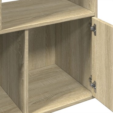 vidaXL Βιβλιοθήκη Sonoma Δρυς 70x36x189cm από Επεξεργασμένο Ξύλο 1 τεμ.