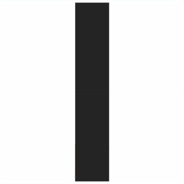 vidaXL Βιβλιοθήκη Μαύρη 100x36x189cm από Επεξεργασμένο Ξύλο 1 τεμ.
