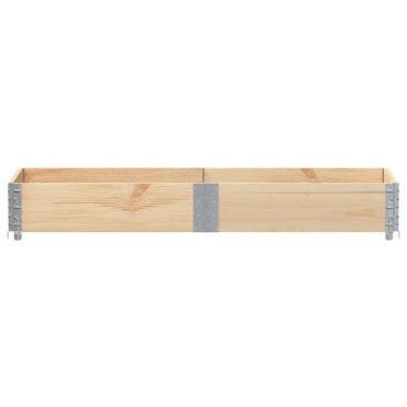 vidaXL Κολάρα Παλέτας 150x50 εκ. από Μασίφ Ξύλο Πεύκου