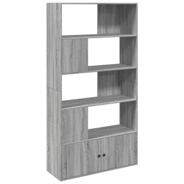 vidaXL Βιβλιοθήκη Γκρι Sonoma 100x36x189cm από Επεξεργ. Ξύλο 1 τεμ.