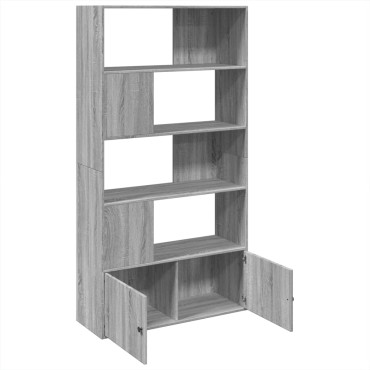 vidaXL Βιβλιοθήκη Γκρι Sonoma 100x36x189cm από Επεξεργ. Ξύλο 1 τεμ.