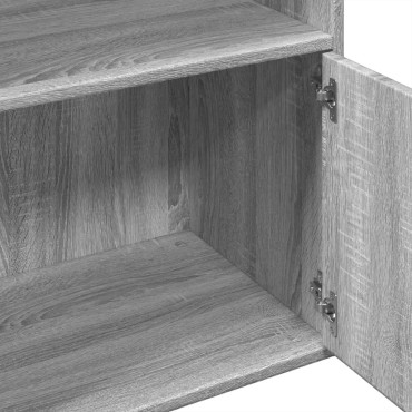 vidaXL Βιβλιοθήκη Γκρι Sonoma 100x36x189cm από Επεξεργ. Ξύλο 1 τεμ.
