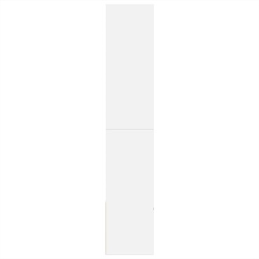 vidaXL Βιβλιοθήκη Λευκή 100x36x189cm από Επεξεργασμένο Ξύλο 1 τεμ.