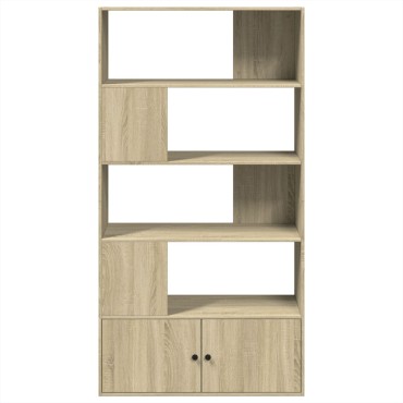 vidaXL Βιβλιοθήκη Sonoma Δρυς 100x36x189cm από Επεξεργασμένο Ξύλο 1 τεμ.