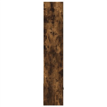vidaXL Βιβλιοθήκη Καπνιστή Δρυς 70x36x189cm από Επεξεργασμένο Ξύλο 1 τεμ.