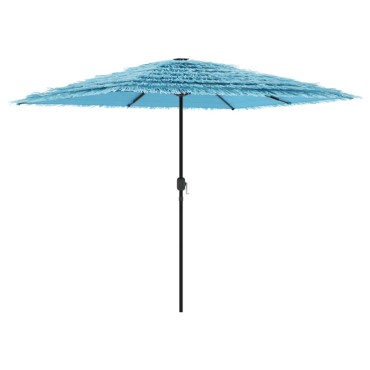 vidaXL Ομπρέλα Κήπου Μπλε 248x248x248 εκ. με Ατσάλινο Ιστό