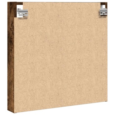 vidaXL Βιτρίνα Καπνιστή Δρυς 60x8,5x58cm από Επεξεργασμένο Ξύλο