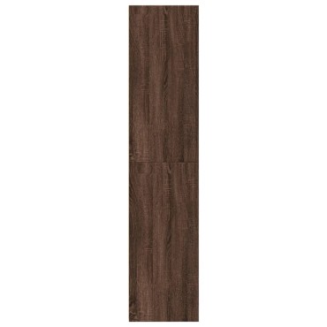 vidaXL Ντουλάπι Καφέ Δρυς 50x41x185cm από Επεξεργασμένο Ξύλο 1 τεμ.