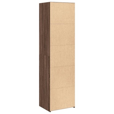 vidaXL Ντουλάπι Καφέ Δρυς 50x41x185cm από Επεξεργασμένο Ξύλο 1 τεμ.