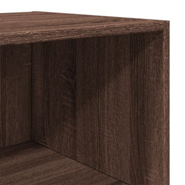 vidaXL Ντουλάπι Καφέ Δρυς 50x41x185cm από Επεξεργασμένο Ξύλο 1 τεμ.