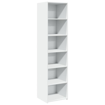 vidaXL Ντουλάπι Λευκό 45x41x185cm Επεξεργασμένο Ξύλο 1 τεμ.