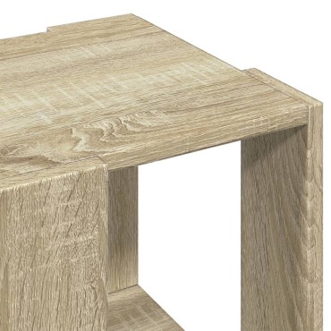 vidaXL Τραπέζι Σαλονιού Sonoma Δρυς 32x32x30cm Επεξεργασμένο Ξύλο 1 τεμ.