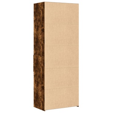 vidaXL Ντουλάπα Καπνιστή Δρυς 70x42,5x185cm από Επεξεργασμένο Ξύλο 1 τεμ.