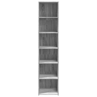 vidaXL Ντουλάπι Γκρι Sonoma 40x41x185cm Επεξεργασμένο Ξύλο 1 τεμ.
